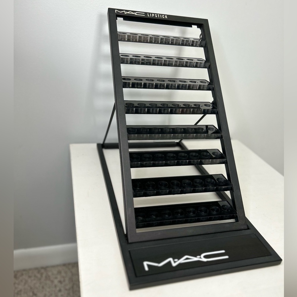 MAC lipstick display stand
